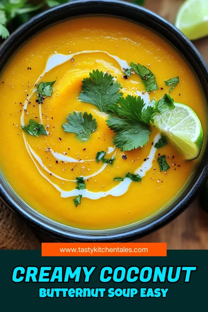 Cozy up with a bowl of Slow Cooker Butternut Squash Coconut Soup that's as delicious as it is easy to make! This creamy and flavorful soup combines butternut squash, coconut milk, and fragrant spices, all cooked to perfection in your slow cooker. Perfect for a comforting dinner or meal prep, this recipe is a must-try! Click through to explore the full recipe and elevate your soup game today! #ButternutSquashSoup #SlowCookerRecipes #HealthyEating #CoconutMilk