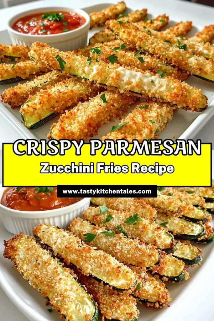 Indulge in a healthy snack that’s bursting with flavor! These Crispy Air Fryer Parmesan Zucchini Fries are easy to make and incredibly delicious. With a perfect crunch and cheesy goodness, they are a must-try. Follow our simple recipe to whip up a batch for your next gathering or movie night. Click to discover the full recipe and serve these delightful fries with your favorite dip! #AirFryerRecipes #HealthySnacks #ZucchiniFries #EasyRecipes