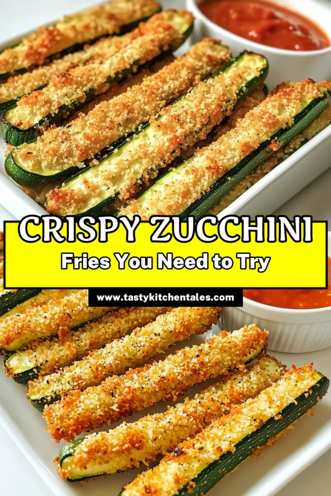 Crunch into these Crispy Air Fryer Zucchini Parmesan Fries for a deliciously healthy snack! Made with fresh zucchini, whole wheat breadcrumbs, and rich Parmesan, these fries are quick to whip up and pack a flavorful crunch. Perfect for impressing guests or enjoying a guilt-free treat, you'll love this easy recipe! Click to explore the full recipe and bring home this tasty addition to your menu. #AirFryerRecipes #HealthySnacks #ZucchiniFries #CrispySnacks