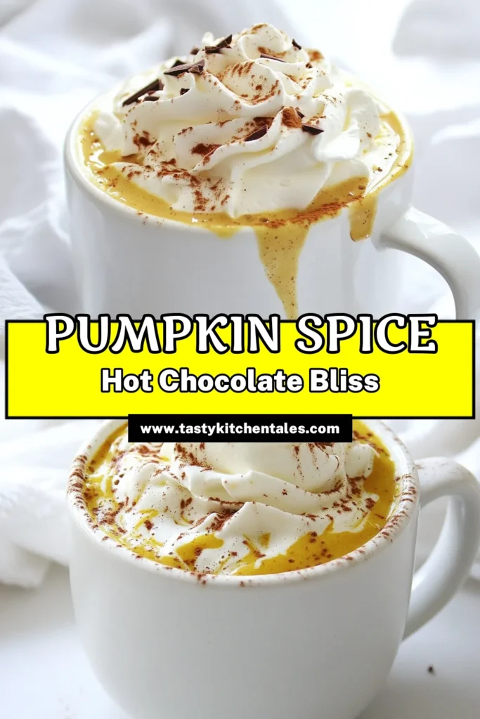 Embrace the flavors of fall with this Cozy Pumpkin White Hot Chocolate recipe! In just 15 minutes, you can whip up a creamy, indulgent drink perfect for chilly days. Made with silky white chocolate, aromatic spices, and topped with fluffy whipped cream, this drink is sure to warm your soul. Click to discover how to make this delightful beverage and bring some cozy vibes to your season! #PumpkinSpice #HotChocolate #FallRecipes #CozyDrinks