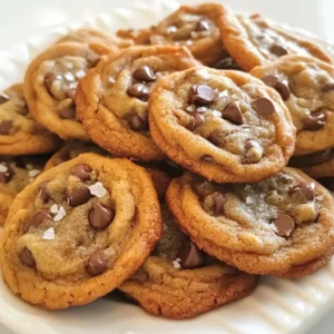 Bakery-Style Thick Chocolate Chip Cookies Delight