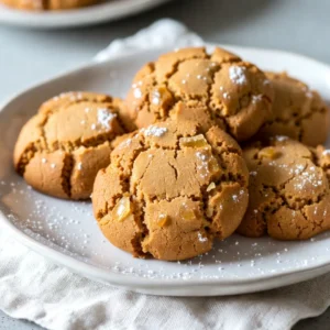 Soft Gingerbread Cookies Irresistibly Chewy Delight