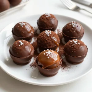 Salted Caramel Truffles Delightful Chocolate Treat