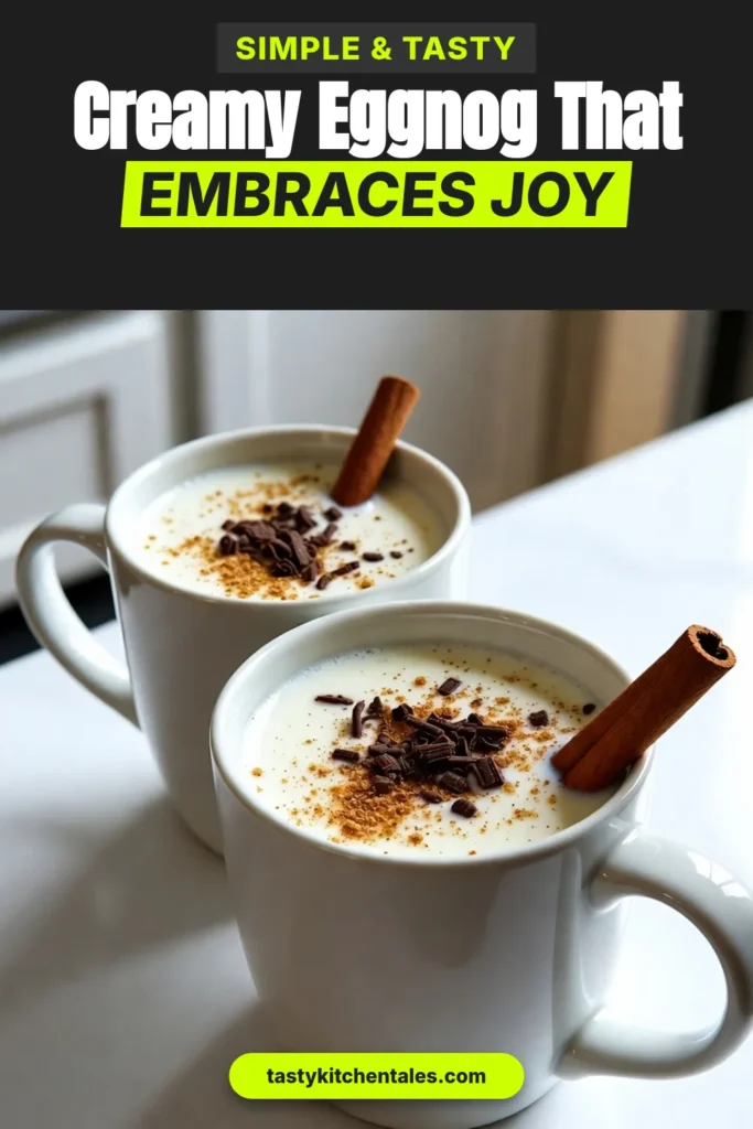 Indulge in the festive spirit with this Easy Homemade Eggnog Brandy Alexander! This creamy eggnog drink combines homemade or store-bought eggnog with rich milk and whipped cream to create a delicious Holiday Eggnog Cocktail. Topped with a sprinkle of nutmeg and chocolate shavings, it's a perfect Nutmeg Eggnog Delight for gatherings. Try this Festive Eggnog Recipe today and elevate your holiday celebrations! Save this for your next cocktail party! #EggnogRecipe #HolidayCocktail #FestiveDrinks #HomemadeEggnog