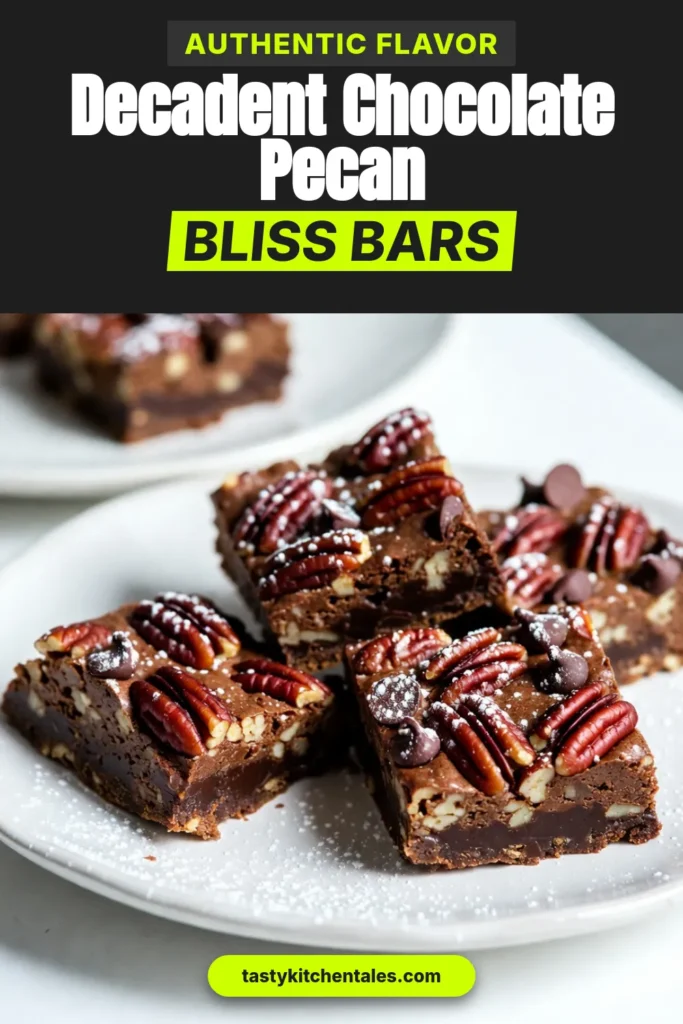 Indulge in the sweet richness of Chocolate Bourbon Pecan Pie Bars! This easy Chocolate Bars recipe marries the classic flavors of pecan pie with decadent chocolate, perfect for any occasion. Impress your guests with these delightful Bourbon Pecan Dessert bars that are quick to prepare and bursting with flavor. Get your baking pan ready and try this simple Pecan Pie Bars Recipe today! Save and share the joy! #ChocolateDessertBars #PecanPie #BourbonDessert #EasyBaking