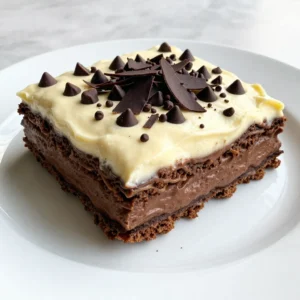Chocolate Lasagna Dessert Delightful and Easy Recipe