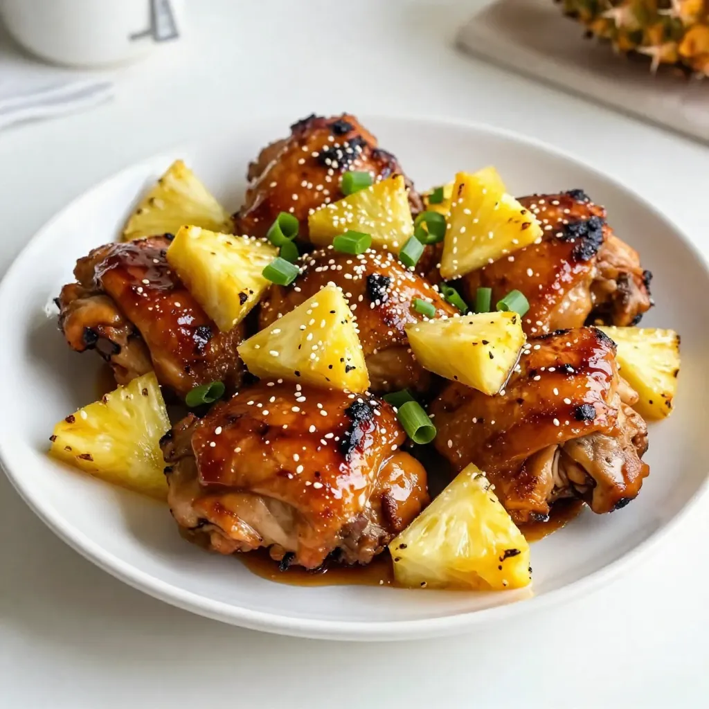 Brown Sugar Pineapple Chicken Flavorful Dinner Recipe