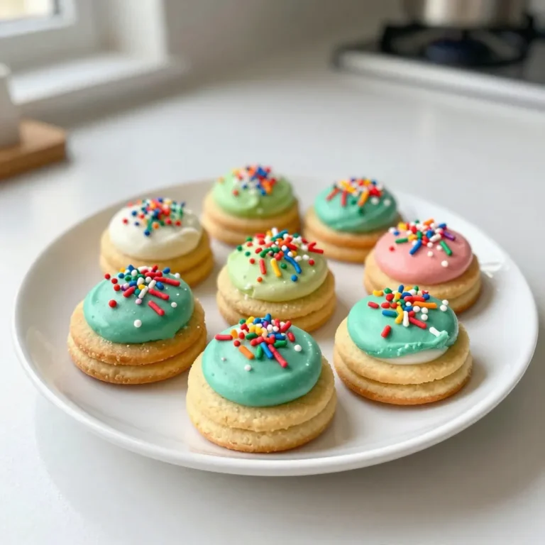 To make Christmas Sugar Cookie Shots, gather these ingredients: - 2 cups all-purpose flour - 1/2 teaspoon baking soda - 1/2 teaspoon baking powder - 1/2 teaspoon fine sea salt - 1 cup unsalted butter, softened to room temperature - 1 1/2 cups granulated sugar - 1 large egg - 1 teaspoon pure vanilla extract - 1 teaspoon pure almond extract - 1 cup royal icing (store-bought or homemade) - Assorted sprinkles for decoration - Milk or cream for filling If you can't find an ingredient, here are some substitutes: - Instead of all-purpose flour, you can use gluten-free flour. - For unsalted butter, use salted butter and cut back on the salt. - If you lack royal icing, you can use melted chocolate or whipped cream. - You can swap milk with almond milk or any plant-based milk. Using good quality ingredients makes a big difference. Here’s what to look for: - Choose fresh, unsalted butter for a rich flavor. - Use pure extracts, not imitation ones; they taste better. - Look for fine sea salt; it dissolves easily in dough. - Use fresh flour; check the date on the package. These tips ensure your Christmas Sugar Cookie Shots taste festive and delicious! {{ingredient_image_2}} First, we need to gather our dry ingredients. In a medium bowl, whisk together: - 2 cups all-purpose flour - 1/2 teaspoon baking soda - 1/2 teaspoon baking powder - 1/2 teaspoon fine sea salt Mix these well until they are fully combined. This step ensures our cookies will rise and taste great. Set this bowl aside for now. Next, we will cream the butter and sugar. In a large bowl, add: - 1 cup unsalted butter, softened - 1 1/2 cups granulated sugar Using an electric mixer, beat these on medium speed. Mix until the blend is light and fluffy, which should take about 3-4 minutes. This process adds air to our mixture, making the cookies soft. Now it is time to mix in the egg and extracts. Add: - 1 large egg - 1 teaspoon pure vanilla extract - 1 teaspoon pure almond extract Beat on medium-low speed until smooth. Then, gradually add the dry mixture to the wet mixture. Stir gently until the dough starts to come together. Once mixed, divide the dough into two discs. Wrap them in plastic wrap and chill for at least 1 hour. While the dough chills, preheat your oven to 350°F (175°C). This step is key for even baking. After chilling, roll out one disc on a floured surface to about 1/4 inch thick. Use a shot glass to cut out rounds. Place these on a parchment-lined baking sheet, leaving space between them. Bake in the oven for 8-10 minutes. Watch for the edges to turn lightly golden. Once baked, let the cookies cool completely on a wire rack. To create shot glasses, press a smaller shot glass into the center of each cookie round. Be gentle to keep the edges intact. Finally, fill the wells with royal icing. Dip the edges in colorful sprinkles while the icing is wet. This adds a fun touch! Just before serving, fill each cookie shot with milk or cream. Enjoy these festive treats right away for the best taste! To get the best cookie texture, follow these steps: - Use room temperature butter. It makes mixing easier. - Cream the butter and sugar well. Aim for a light and fluffy mix. - Chill the dough for at least one hour. This helps the cookies hold their shape. - Do not overmix the dough. Stop mixing as soon as it comes together. This will help you make tender and tasty cookie shots. Decorating your cookie shot glasses can be fun. Here are some ideas: - Use royal icing to coat the rims. This adds a festive touch. - Dip the icing in colorful sprinkles. Choose red, green, and white for Christmas. - Add edible glitter for sparkle. It makes your treats stand out. - Use candy canes or chocolate sticks as stirrers. They add flavor and fun. These decorations make your cookie shots look great and taste even better! When filling and serving your cookie shots, keep these tips in mind: - Fill just before serving. This keeps the cookies from getting soggy. - Use milk or cream for classic flavor. You can also try flavored creamers. - Serve with fun straws or spoons. This makes it more interactive. - Enjoy them fresh for the best taste. The cookie should be soft and sweet. Following these practices will ensure your cookie shots are a hit at any holiday gathering! Pro Tips Chill the Dough: Make sure to chill the dough for at least 1 hour. This step is crucial for achieving the right texture and preventing the cookies from spreading too much while baking. Use Quality Extracts: Using pure vanilla and almond extracts will enhance the flavor of your cookies. Avoid imitation extracts for the best taste. Check for Doneness: Keep an eye on the cookies while baking; they should be lightly golden around the edges. Overbaking can lead to dry cookies. Fill Just Before Serving: For the best texture, fill the cookie shots with milk or cream just before serving. This will keep the cookies from getting too soggy. {{image_4}} You can change the flavor of your cookie shots to keep things fun. Try adding cocoa powder for a rich chocolate taste. Just replace 1/4 cup of flour with cocoa powder. For a warm spice flavor, mix in cinnamon and nutmeg. Just 1 teaspoon of each will do. These flavors will bring a new twist to your holiday treats. While milk or cream is great, you can get creative! Try using flavored milk like chocolate or strawberry. You could also use eggnog for a festive touch. If you want something sweet, fill them with whipped cream or pudding. The options are endless. Each filling adds a fun surprise with every bite. Garnishes can make your cookie shots extra special. Use crushed candy canes for a minty crunch. You can also sprinkle edible glitter for a festive shine. Try adding chocolate shavings for a rich taste. Fresh berries can add color and freshness. Each garnish adds a unique flair that will impress your guests. To store leftover cookie shots, place them in an airtight container. This keeps them fresh for a few days. If you fill them with milk or cream, enjoy them right away. The filling can make the cookie soggy over time. You can freeze the cookie dough for later use. After chilling, wrap each disc tightly in plastic wrap. Then, place them in a freezer-safe bag. They can last up to three months in the freezer. When ready to bake, thaw the dough in the fridge overnight. For the best taste, eat the cookie shots within a few days. Store them in a cool, dry place. If they start to feel hard, you can cover them with a damp paper towel for a few minutes. This helps soften the cookies before serving. Yes, you can make these cookie shots ahead of time. You can prepare the cookie dough and chill it in the fridge for up to 24 hours. This lets the flavors blend well. You can also bake the cookies a day before and store them in an airtight container. Just wait to fill them until you are ready to serve. This keeps the cookies from getting soggy. If you want a change from royal icing, you can use buttercream frosting. It tastes great and is easy to spread. You can also try chocolate ganache. It adds a rich flavor. Whipped cream is another fun option, but remember it will not harden like icing. You can easily make these cookie shots fit any holiday. Change the sprinkles to match the season. For Halloween, use orange and black sprinkles. For Valentine's Day, use red and pink. You can also change the flavor of the cookies. Add peppermint extract for Christmas or pumpkin spice for fall. Filling flavors can change too. Use eggnog for a winter treat or fruit-flavored milk for spring! You learned about key ingredients and their substitutes for cookie shot glasses. I shared tips for quality and texture. We discussed step-by-step baking and fun decorating ideas. Variations and storage methods were also covered. In closing, mastering cookie shots takes practice but is rewarding. Enjoy the process and get creative with flavors and fillings! Happy baking!