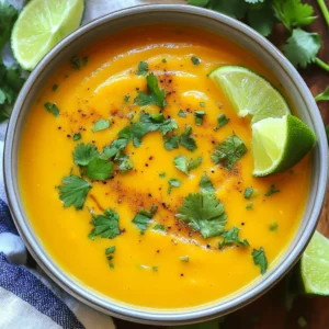 Carrot Ginger Soup Healthy Comfort in a Bowl