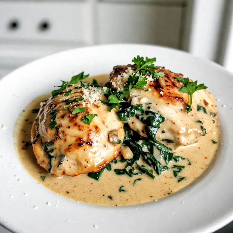 Creamy Garlic Chicken Flavorful Dinner Delight